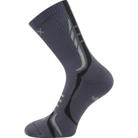 VOXX Ponožky sportovní THORX s ionty stříbra TMAVĚ ŠEDÉ 35-38 109340