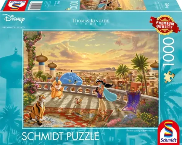SCHMIDT Puzzle Disney: Jasmína a Aladin