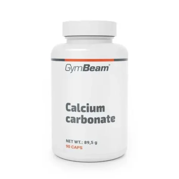 Vápník (uhličitan vápenatý) - GymBeam (90 kaps.) (118630-1-90caps)