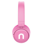 Niceboy HIVE Kiddie růžová / Bezdrátová sluchátka s mikrofonem / BT 5.0 / 3.5mm (hive-kiddie-pink)
