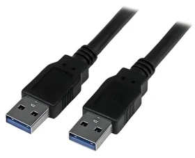 StarTech kabel USB-A - USB-A černá / Kabel / USB 3.0 / 3 m / 5 Gbps (USB3SAA3MBK)
