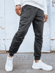 Pánské joggery, tmavě šedé, Dstreet UX4120 2XL / 3XL