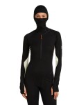 ICEBREAKER Women 200 Oasis+ Suit, Black/Undyed/Cb (vzorek) velikost: S
