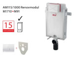 Alcadrain 1 - Set modul 3v1 Alcadrain AM115/1000 tlačítko bílé M370 Renovmodul AM115/1000-3:1 AM115-3:1