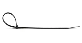 StarTech Uvolnitelná stahovací páska černá / Stahovací páska / 1000 ks / 200 mm / nylon (CBMZT8BK)