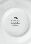 KÄHLER Porcelánový svícen Hammershøi Christmas 13 cm, bílá barva, porcelán