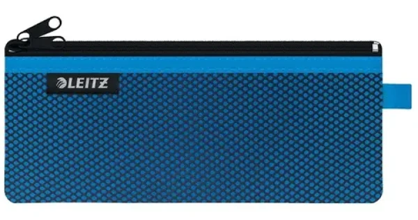 Leitz WOW modrá L / Dvojitá textilní kapsa / Síťovina, nylon / 230 × 150 mm (40130036)