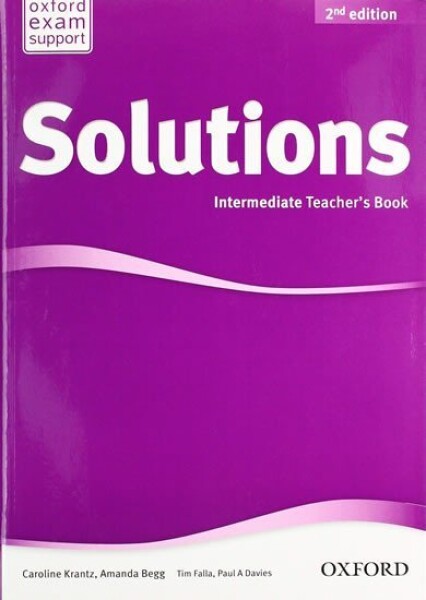 Maturita Solutions 2nd Intermediate Teacher´s Book