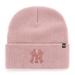 47 Brand Pánská zimní čepice New York Yankees MLB Haymaker '47 CUFF KNIT Dusty Rose