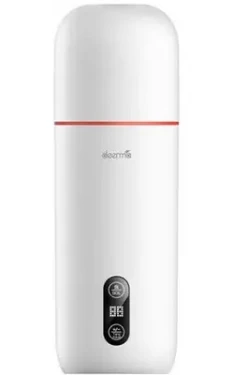 Rozbaleno - Deerma DR035S bílá / Rychlovarná konvice mini-termoska / 350 ml / 300W / nerez ocel / s displejem / rozbaleno (DR035S.rozbaleno)