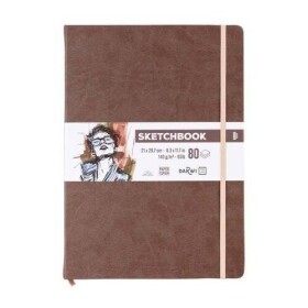 Skicovací blok Brown A4 140g 80 listů