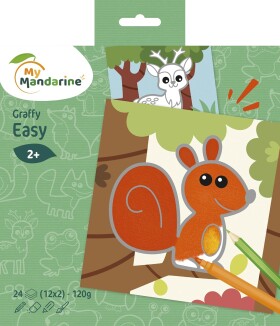 Avenue Mandarine Avenue Mandarine, GY174C, omalovánky pro nejmenší děti, lesní zvířátka
