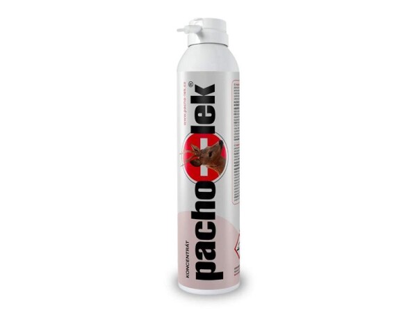 Pachový ohradník proti srnám,ochrana proti srážce vozidel se zvěří PACHO-LEK 250 ml