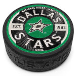 Mustang Puk Dallas Stars NHL Gear Puck Design Trimflexx