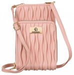 Stylová dámská crossbody peněženka Liss, růžová