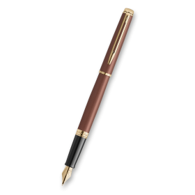 Plnicí pero Waterman Hémisphére The Understated Edit Copper Red GT, hrot F