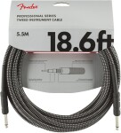 Fender Professional Series 18,6 Instrument Cable Gray Tweed