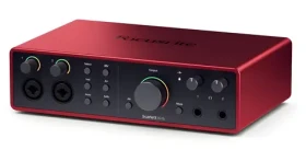 Focusrite Scarlett 16/16 4th Gen červeno-černá / Audio rozhraní / 2x XLR combo / MIDI I/O / 24bit/192kHz / USB-C (MOSC0035)