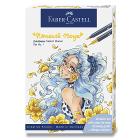 Popisovače Faber-Castell Goldfaber Creative Romantic Manga