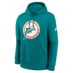 Pánská mikina Miami Dolphins NFL Nike Club Logo Hoodie Velikost: 2XL