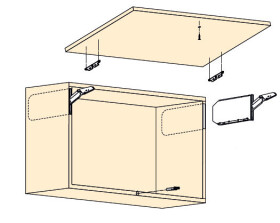 Blum Sada Aventos HKi Tip On PIM mechanismus: slabý (BLAHKI_53)