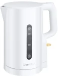 Clatronic WK 3835 bílá / Rychlovarná konvice / 2200 W / 1,7 l / vyjímatelný filtr (264836)