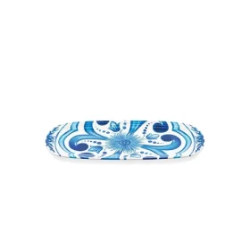 Guzzini Oválný podnos BLUES / Podnos / 39,5 cm / do myčky / bez BPA (28191952)