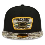 New Era Pánská kšiltovka Green Bay Packers NFL 2021 On-Field Salute to Service 59FIFTY Fitted Velikost: 7 3/8
