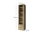 ARTEN (NANO Systems s.r.o.) Vysoký otevřený regál DOORSET-2S (Dub navarra) VYSOKY-OTEVRENY-REGAL-DOORSET-2S