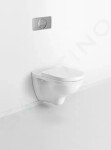 VILLEROY & BOCH - O.novo Závěsné WC se sedátkem SoftClosing, DirectFlush, alpská bílá 5660HR01