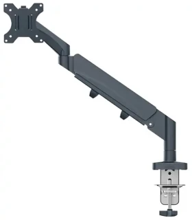 Leitz Ergo rameno na monitor šedé / Rameno na monitor / VESA 75x100 / nosnost 9 kg / 17-32 palců (64890089)