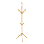 Stojanový věšák, bambus, přírodní, DR-B017 NAT