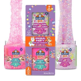 Elmer´s Elmer's, 2162070, Animal Party Gue, dárková sada slizu, 2 ks