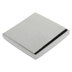 Taburet s úložným prostorem, krémová manšestrová látka