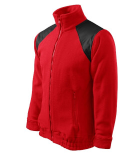 Jacket Hi-Q fleece unisex červená XL