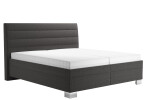 Postel Britania 180 x 200 látka: Nero Beige / Alfa Gold