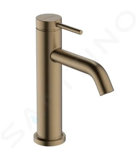 HANSGROHE - Tecturis S Umyvadlová baterie s výpustí, CoolStart, EcoSmart, kartáčovaný bronz 73318140