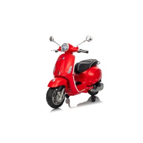 Mamido Dětský elektrický skútr Vespa ROMA červený