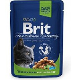 Brit cat Premium s kuřecím masem v omáčce pro kastráty 100 g