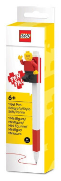 LEGO® Gelové pero s minifigurkou, červené