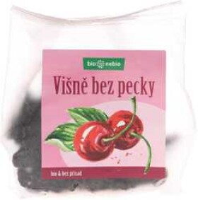 Bio*nebio Sušené višně vypeckované 75 g BIO
