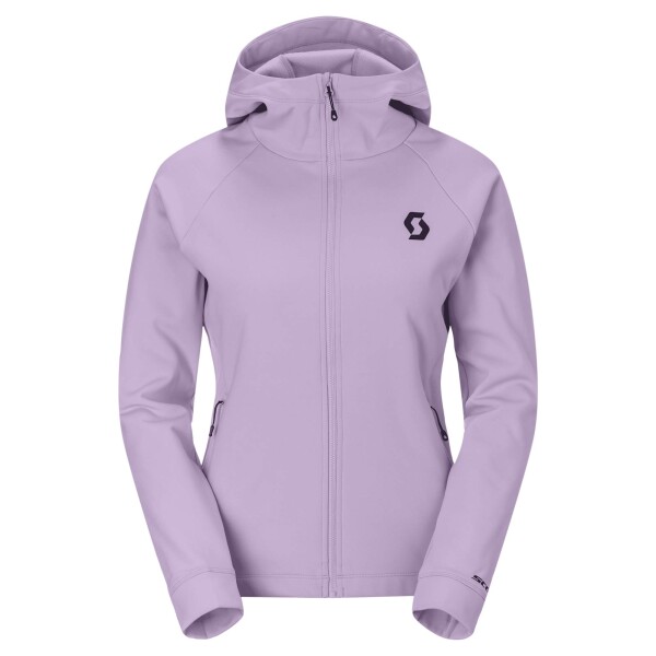 SCOTT Hoody W's Defined Warm Zip, Sherbet Purple (vzorek) velikost: M