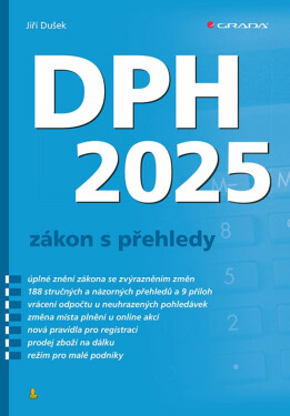DPH 2025 - zákon s přehledy - Jiří Dušek