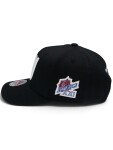 Mitchell & Ness Pánská kšiltovka New York Giants NFL Black Out Sidepatch Classic Red Stretch-Snap