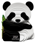 EUGY 3D kartonová skládačka - Panda velká