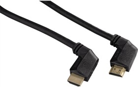 Hama HDMI kabel černá / vidlice-vidlice / kolmé konektory / 3m (122116-H)