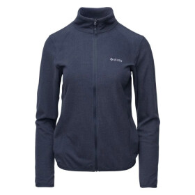 Dámská fleecová mikina Damis II FULL ZIP W 92800621589 tmavě modrá - Hi-Tec M
