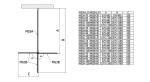 POLYSAN - MODULAR SHOWER otočný panel k instalaci na stěnu modulu MS3, 300 MS3B-30