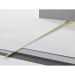 MEXEN - Line-B spádová lišta podlahová 180 cm levá, zlato 185001180L
