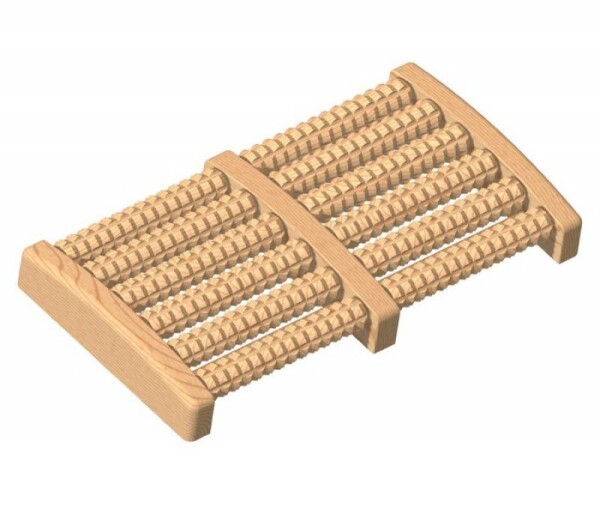 Masážní podložka na chodidla s otočnými válečky 12